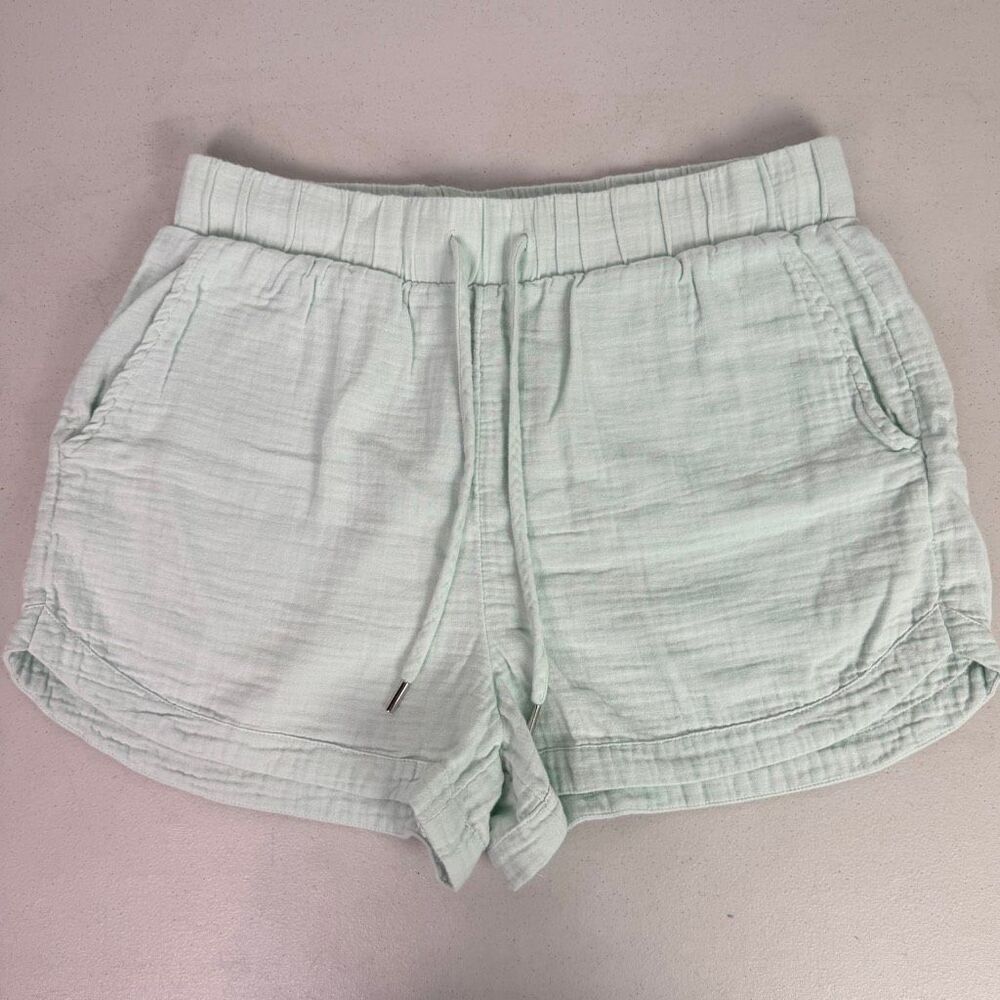 Calia Womens High Waisted Dolphin Cover Up Short Medium Mint Green